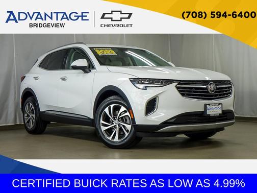 Summit White 2023 Buick Envision Essence AWD