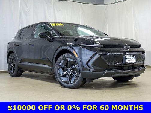 Black 2026 Chevrolet Equinox EV LT