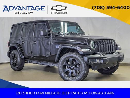 Black Clearcoat 2018 Jeep Wrangler Unlimited Sahara