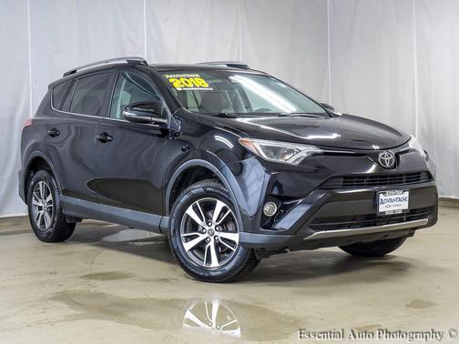 Black 2018 Toyota RAV4 XLE