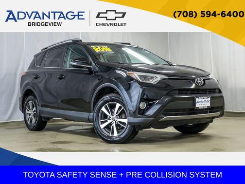 Black 2018 Toyota RAV4 XLE