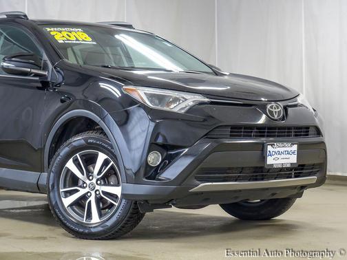 Black 2018 Toyota RAV4 XLE