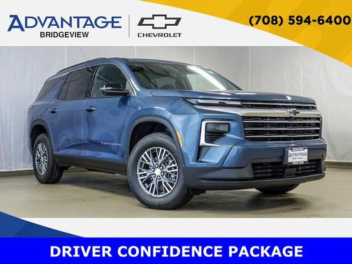 Lakeshore Blue Metallic 2026 Chevrolet Traverse LT