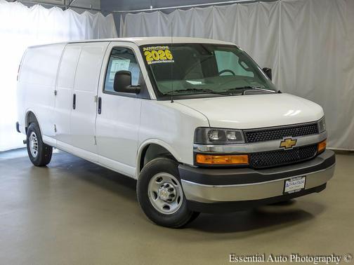 Summit White 2026 Chevrolet Express 2500 Work Van