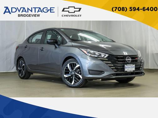 Gun Metallic 2024 Nissan Versa 1.6 S