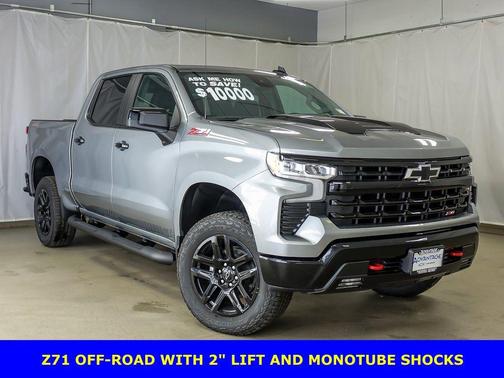 Sterling Gray Metallic 2026 Chevrolet Silverado 1500 LT Trail Boss