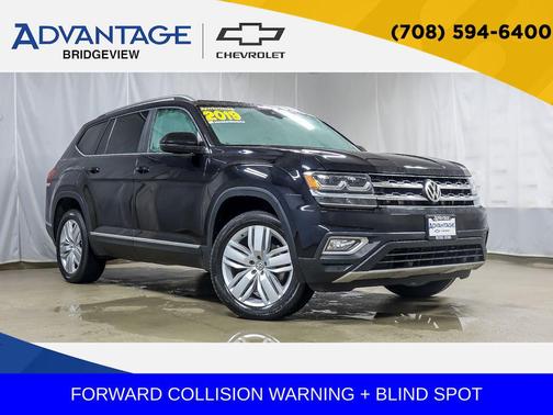 Deep Black Pearl 2019 Volkswagen Atlas 3.6L SEL