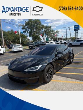 Solid Black 2021 Tesla Model S Plaid