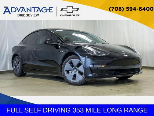 Solid Black 2023 Tesla Model 3 Long Range