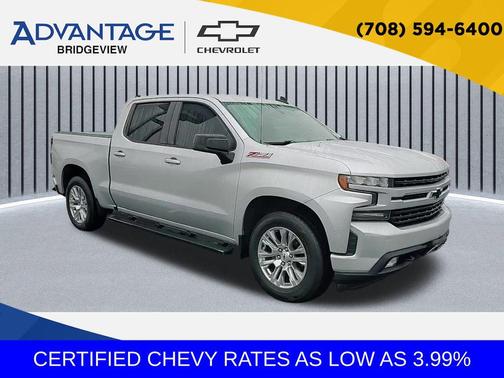 Silver Ice Metallic 2020 Chevrolet Silverado 1500 RST