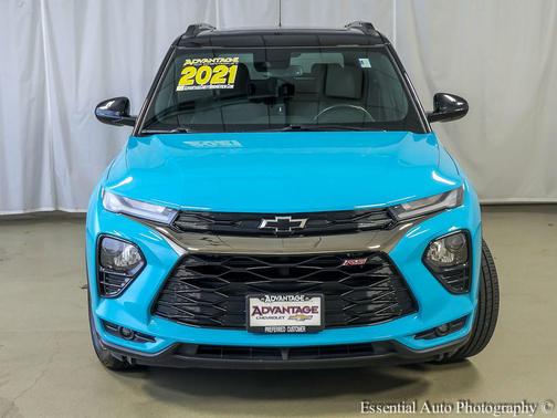 Oasis Blue 2021 Chevrolet Trailblazer RS