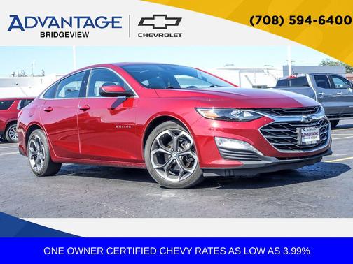 Radiant Red Tintcoat 2023 Chevrolet Malibu FWD 1LT