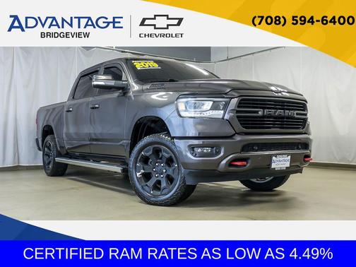 Granite Crystal Metallic Clearcoat 2019 RAM 1500 Big Horn