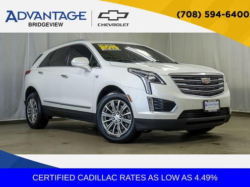 Crystal White Tricoat 2019 Cadillac XT5 Luxury