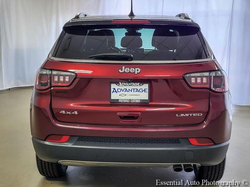 Velvet Red Pearlcoat 2022 Jeep Compass Limited