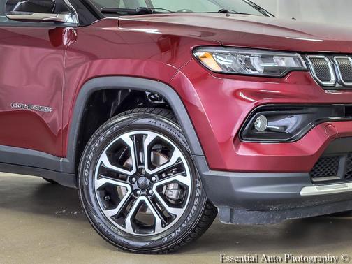 Velvet Red Pearlcoat 2022 Jeep Compass Limited
