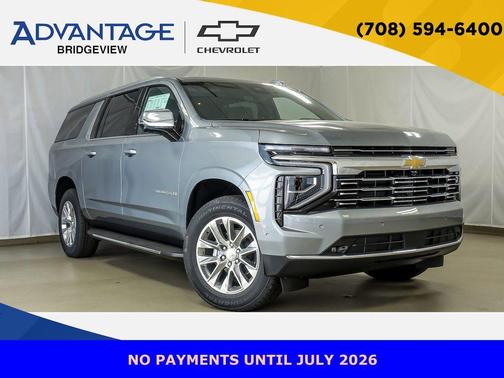 Sterling Gray Metallic 2026 Chevrolet Suburban Premier SUV