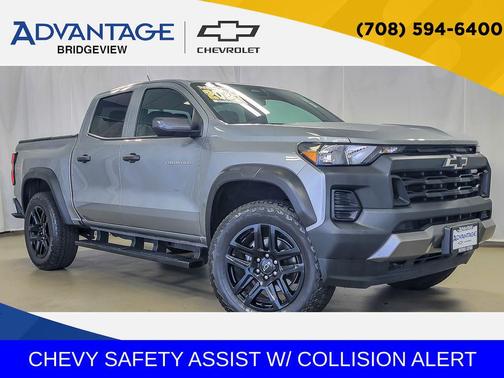 Sterling Gray Metallic 2025 Chevrolet Colorado Trail Boss