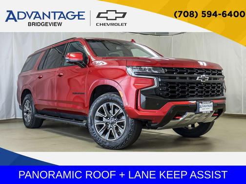 Radiant Red Tintcoat 2023 Chevrolet Suburban 4WD Z71