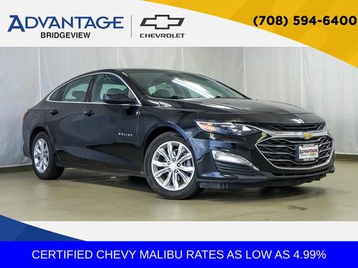 Mosaic Black Metallic 2024 Chevrolet Malibu FWD 1LT