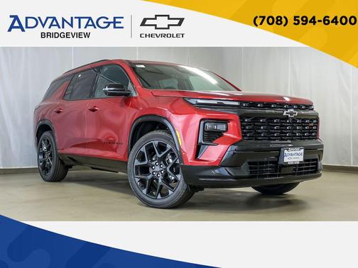 Radiant Red Tintcoat 2026 Chevrolet Traverse RS