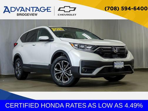 Platinum White Pearl 2020 Honda CR-V AWD EX