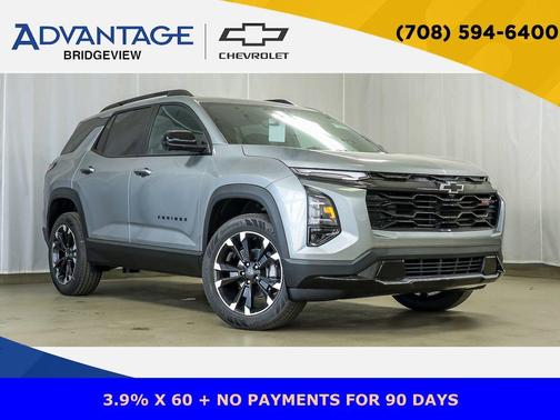 Sterling Gray Metallic 2026 Chevrolet Equinox AWD RS