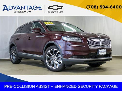 Burgundy Velvet Metallic Tinted Clearcoat 2022 Lincoln Nautilus Reserve