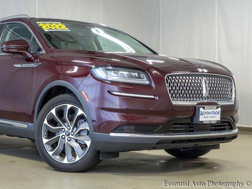 Burgundy Velvet Metallic Tinted Clearcoat 2022 Lincoln Nautilus Reserve