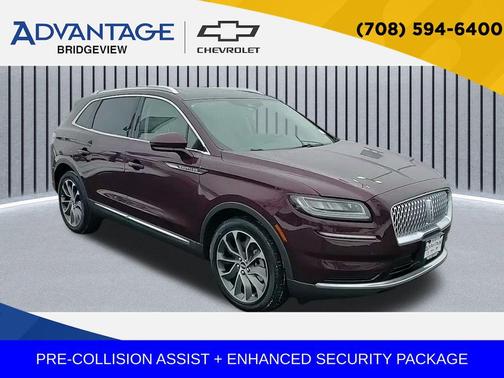 Burgundy Velvet Metallic Tinted Clearcoat 2022 Lincoln Nautilus Reserve