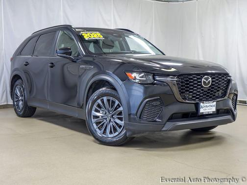Jet Black Mica 2025 Mazda CX-70 3.3 Turbo Preferred Package