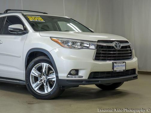 Blizzard Pearl 2015 Toyota Highlander Limited