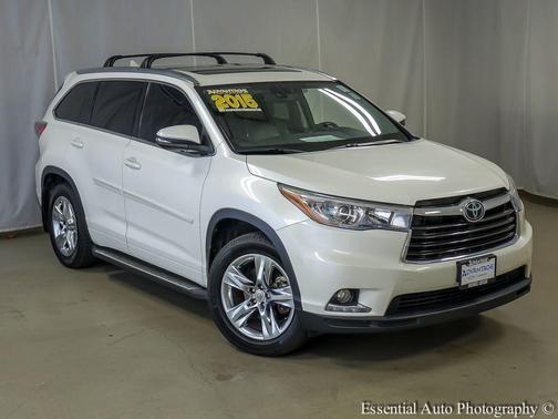 Blizzard Pearl 2015 Toyota Highlander Limited