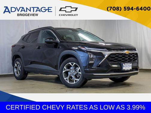 Mosaic Black Metallic 2025 Chevrolet Trax LT