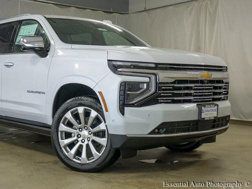 Polar White Tricoat 2026 Chevrolet Suburban Premier