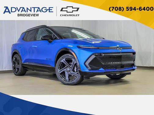 Riptide Blue Metallic 2026 Chevrolet Equinox EV RS