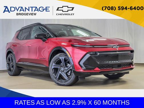 Radiant Red Tintcoat 2026 Chevrolet Equinox EV RS