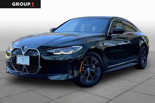 San Remo Green Metallic 2023 BMW i4 Gran Coupe eDrive35