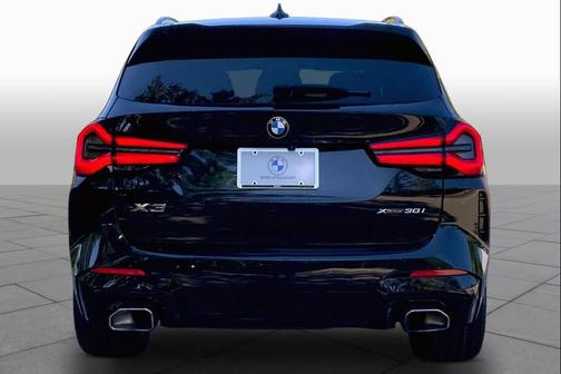 Black Sapphire Metallic 2022 BMW X3 xDrive30i
