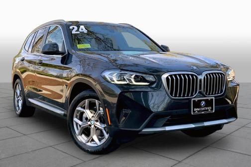 Dark Graphite Metallic 2024 BMW X3 xDrive30i