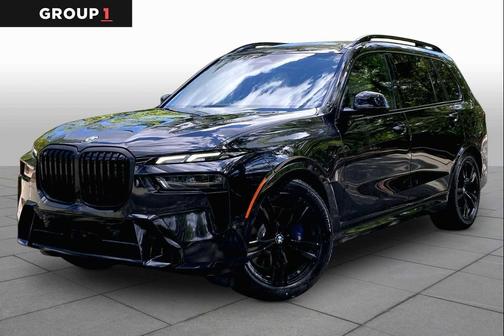 Black Sapphire Metallic 2025 BMW X7 xDrive40i