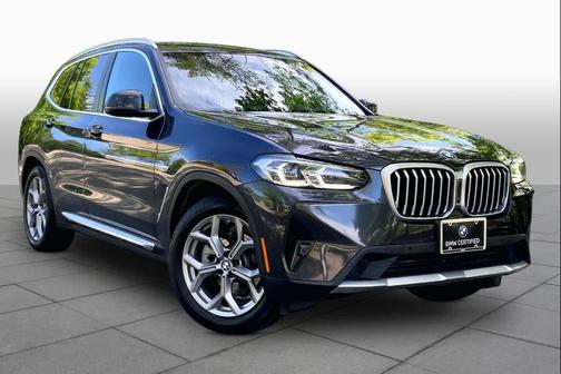 Dark Graphite Metallic 2022 BMW X3 xDrive30i
