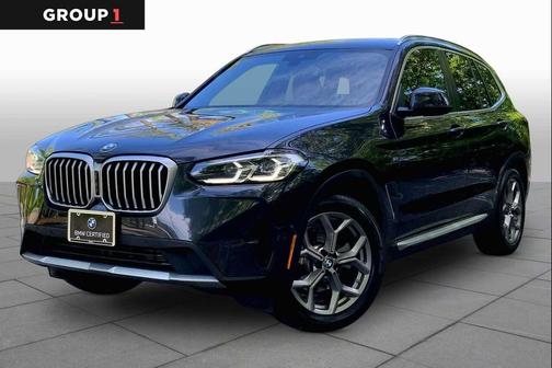 Dark Graphite Metallic 2022 BMW X3 xDrive30i