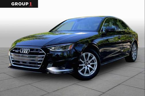 Brilliant Black 2022 Audi A4 40 Premium