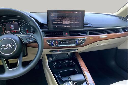 Brilliant Black 2022 Audi A4 40 Premium