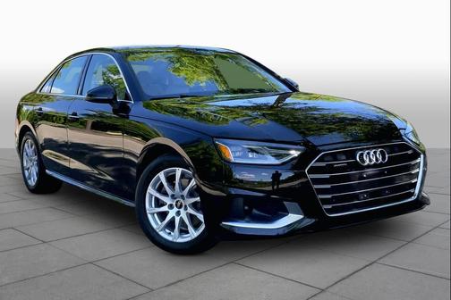 Brilliant Black 2022 Audi A4 40 Premium