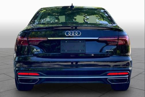 Brilliant Black 2022 Audi A4 40 Premium