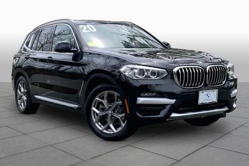 Black Sapphire Metallic 2020 BMW X3 xDrive30i