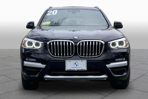 Black Sapphire Metallic 2020 BMW X3 xDrive30i