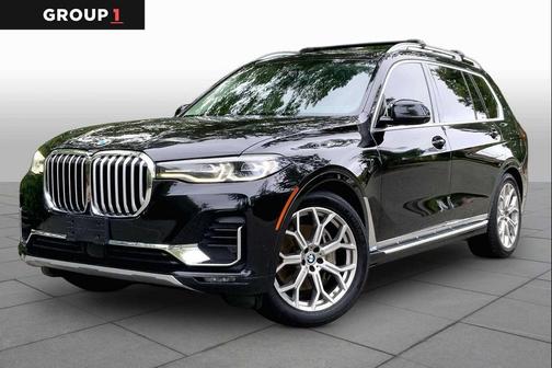 Black Sapphire Metallic 2019 BMW X7 xDrive50i